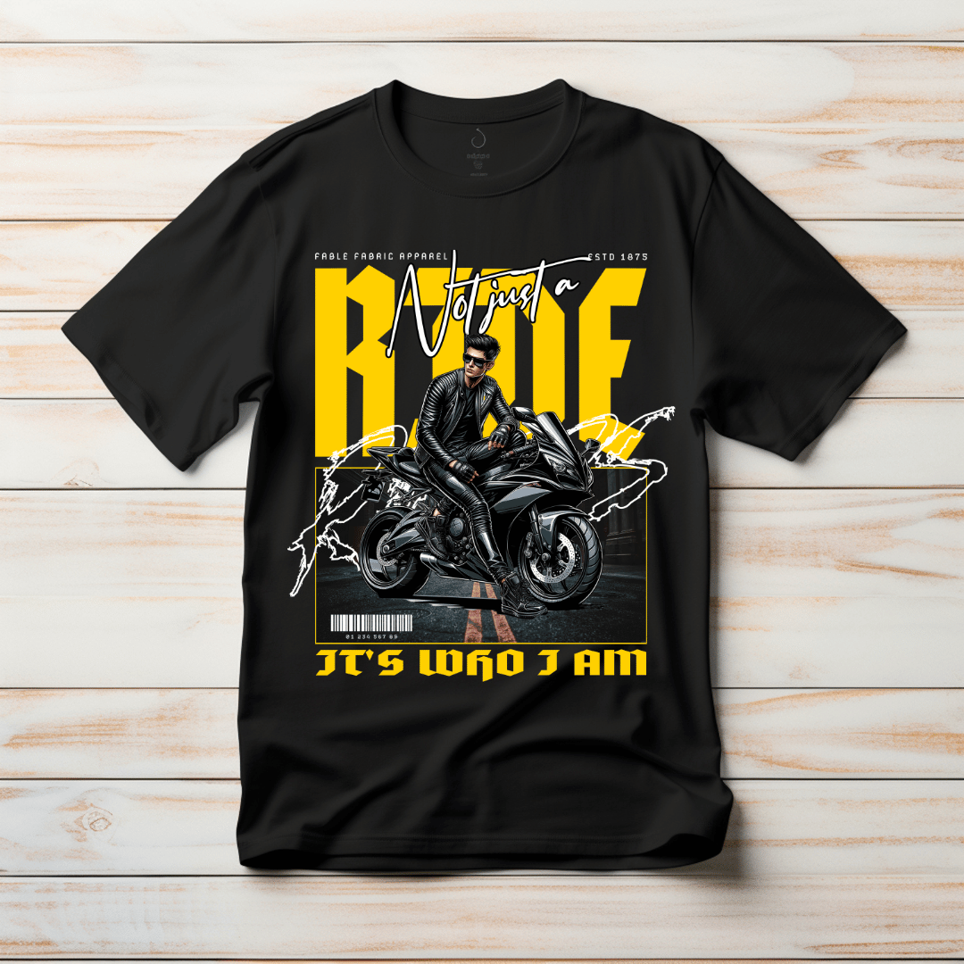 Not Just A Ride Half Sleeve T-shirt