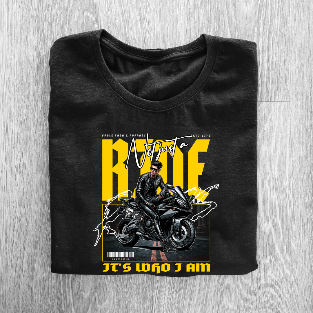 Not Just A Ride Half Sleeve T-shirt