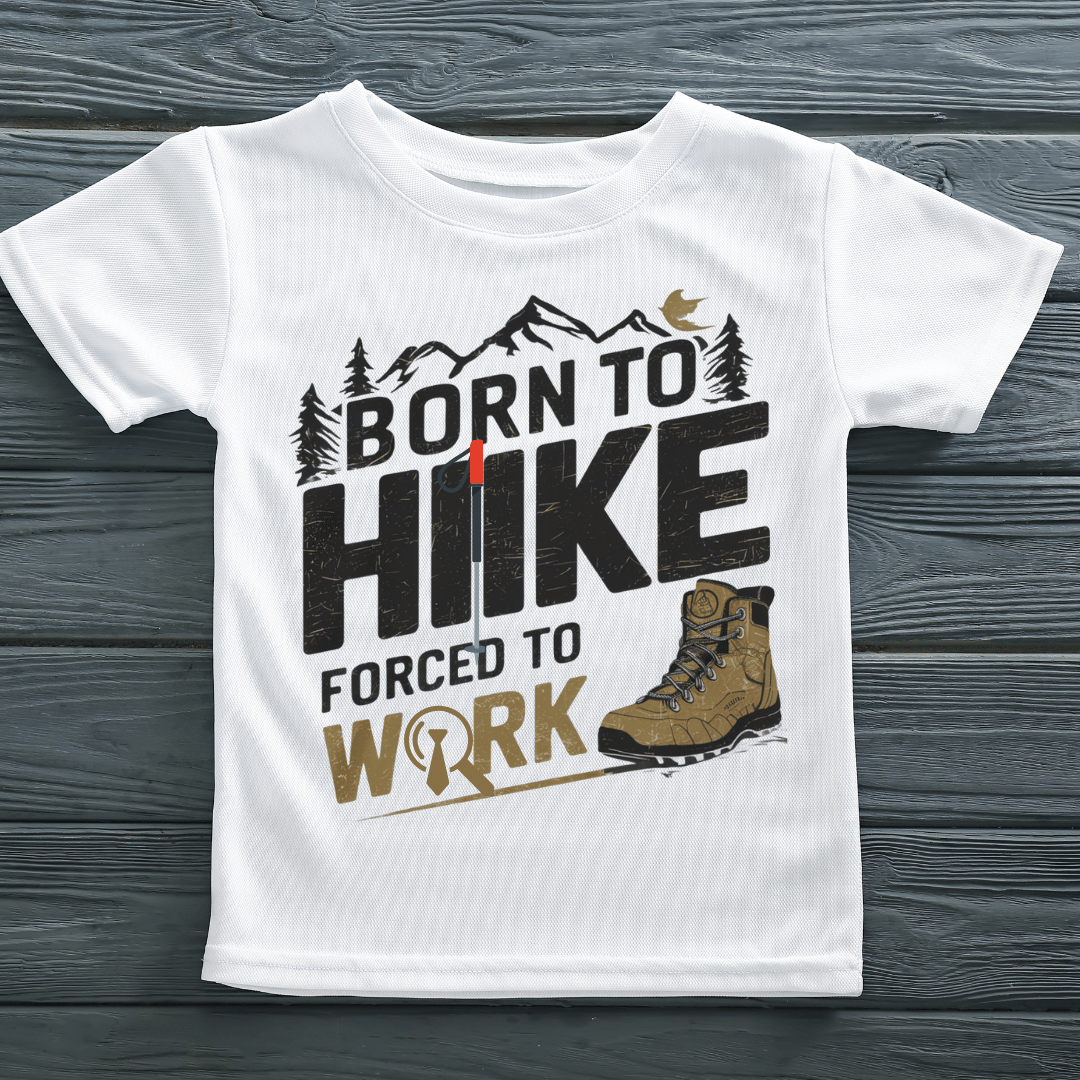 Born To Hike Half Sleeve T-shirt