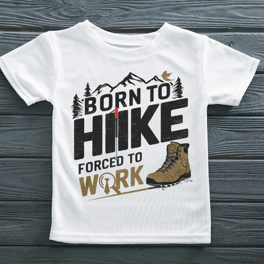 Born To Hike Half Sleeve T-shirt
