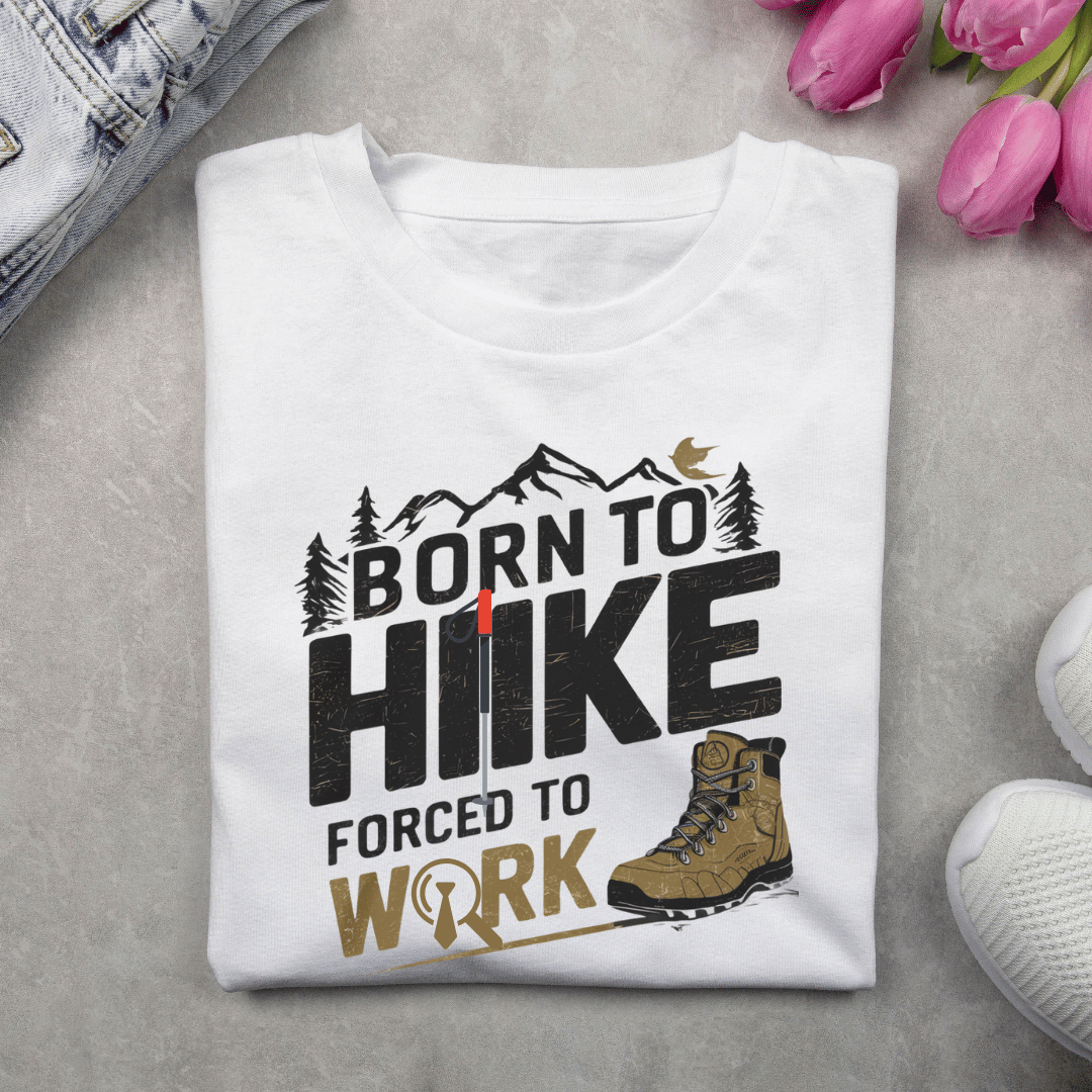 Born To Hike Half Sleeve T-shirt