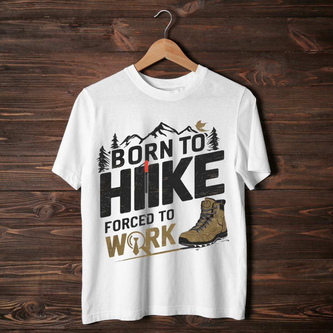 Born To Hike Half Sleeve T-shirt