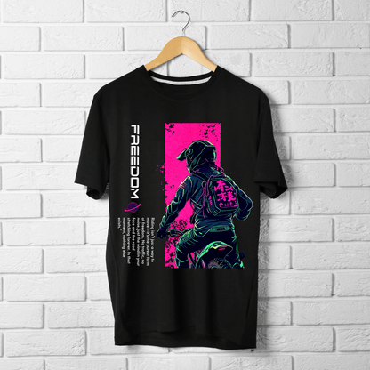 Freedom Half Sleeve T-shirt