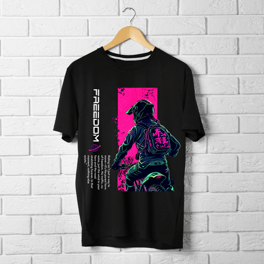 Freedom Half Sleeve T-shirt