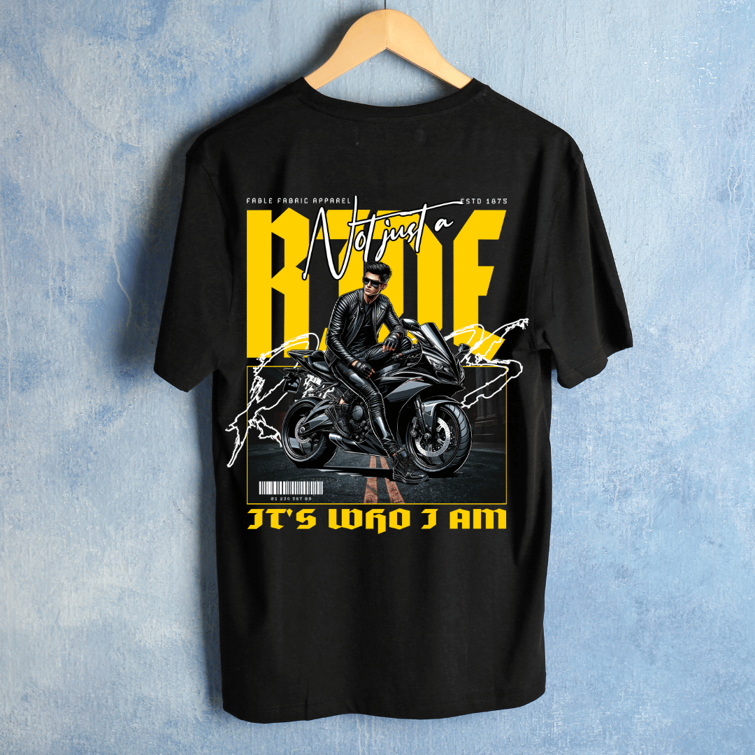Not Just A Ride Half Sleeve T-shirt