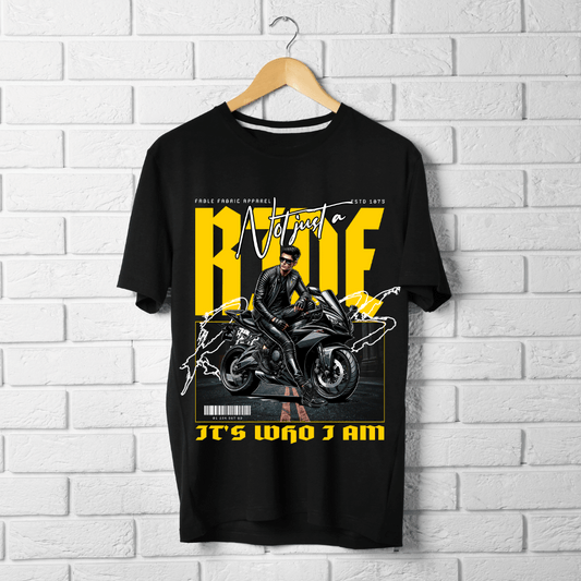 Not Just A Ride Half Sleeve T-shirt