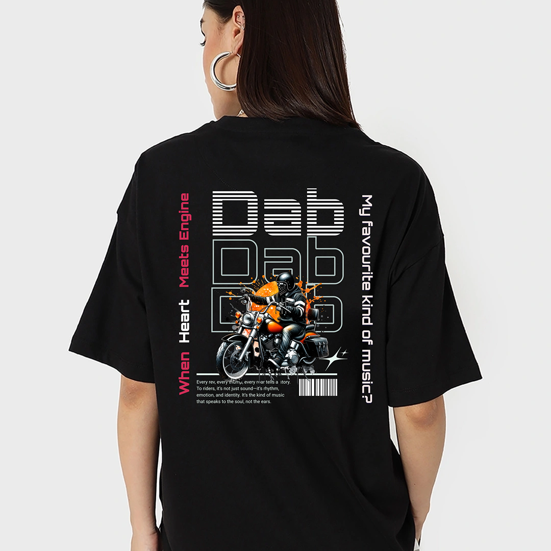 Dab Dab Dab oversized t-shirt