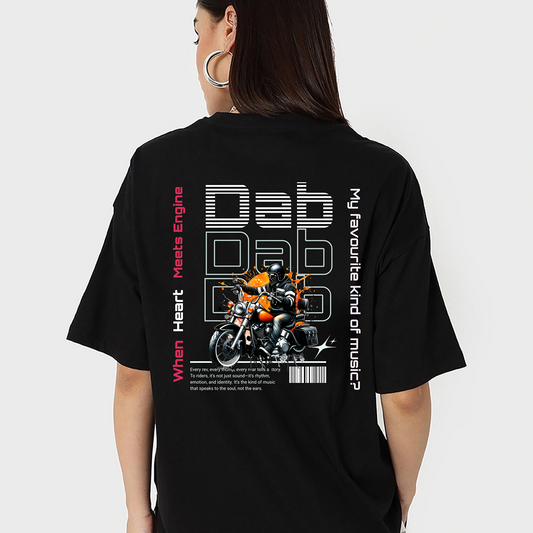 Dab Dab Dab oversized t-shirt