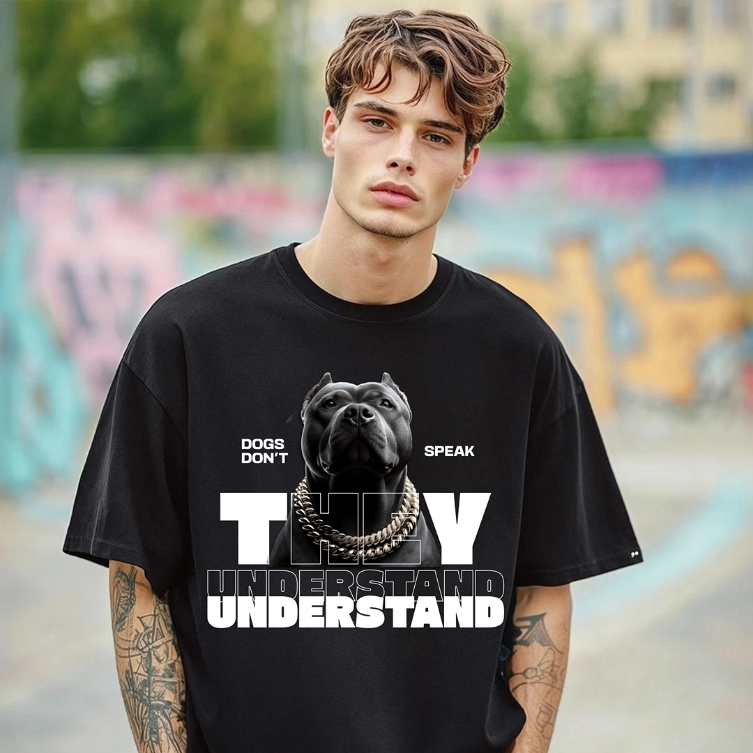 Dogs Understand Oversize T-shirt
