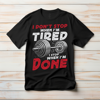 I'll Stop When I'm Done