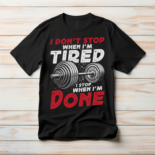 I'll Stop When I'm Done