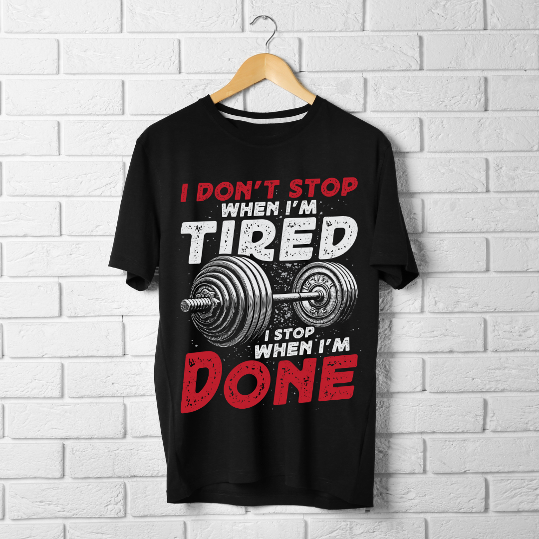 I'll Stop When I'm Done