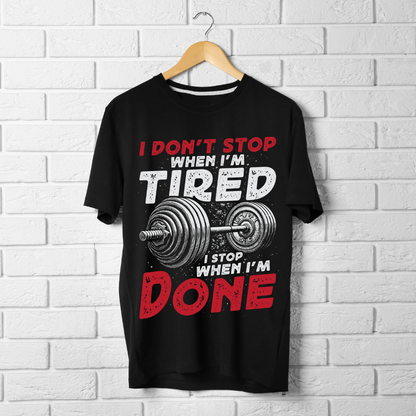 I'll Stop When I'm Done