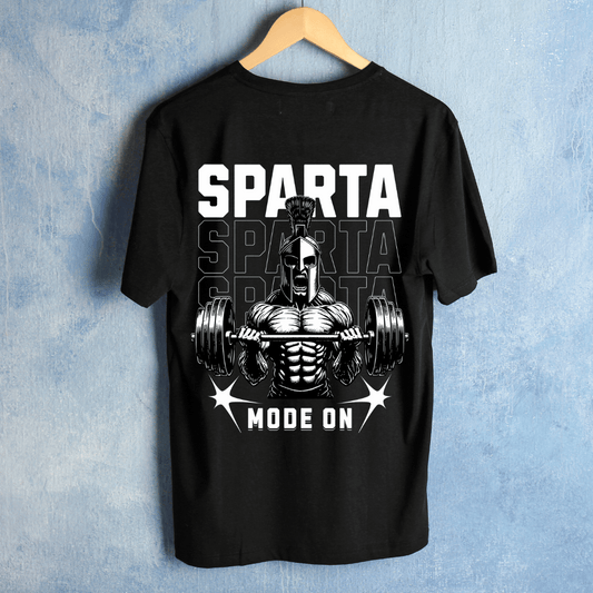 Sparta Mode On Half Sleeve T-shirt